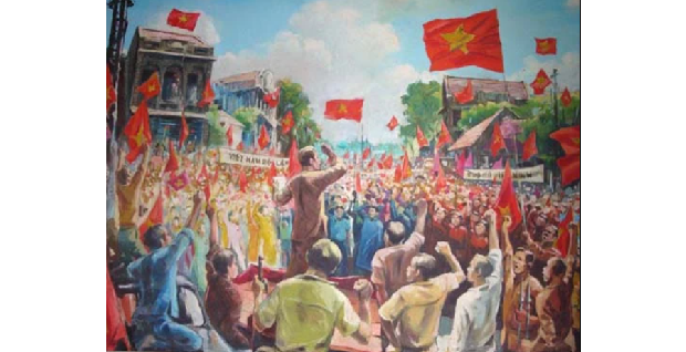 The uprising for seizing power in Hoang Hoa (24th July 1945)