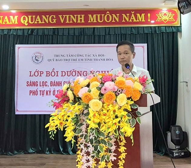 LỚP BỒI DƯỠNG NGẮN HẠN VỀ NGHIỆP VỤ SÀNG LỌC, ĐÁNH GIÁ VÀ CAN THIỆP SỚM RỐI LOẠN PHỔ TỰ KỶ Ở TRẺ EM TẠI CỘNG ĐỒNG NĂM 2026 
