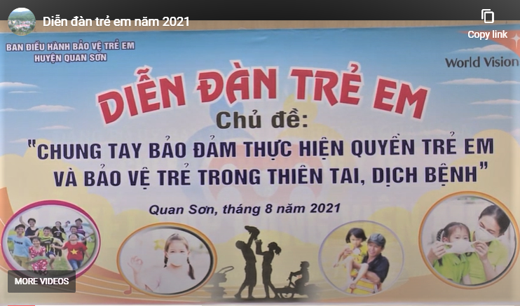  Diễn đàn trẻ em năm 2021
