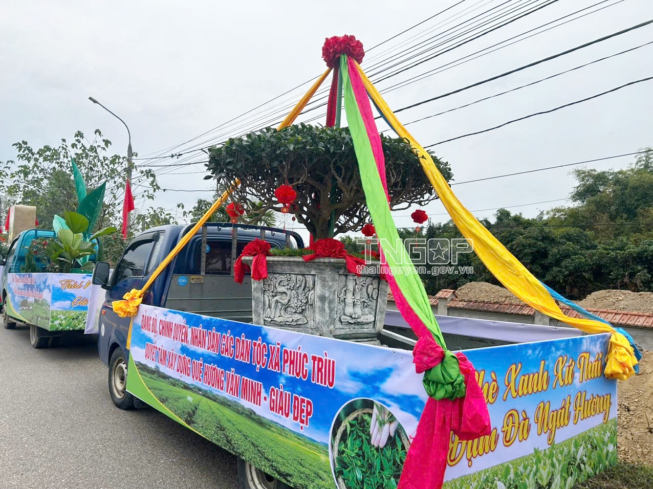 Khởi động các hoạt động tại Lễ hội “Hương sắc trà xuân - Vùng chè đặc sản Tân Cương”