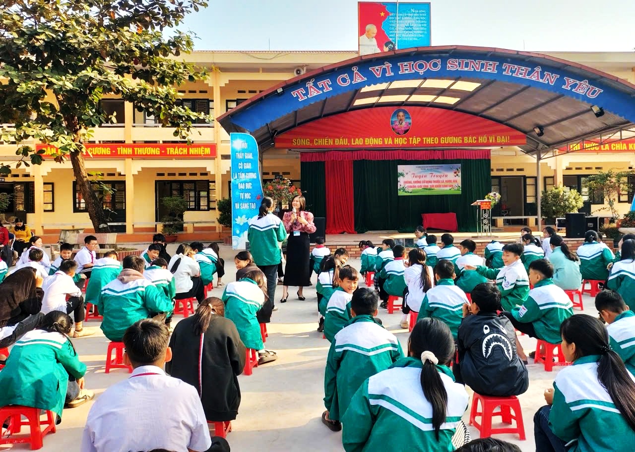 Tuyên truyền phòng, chống tác hại thuốc lá cho học sinh