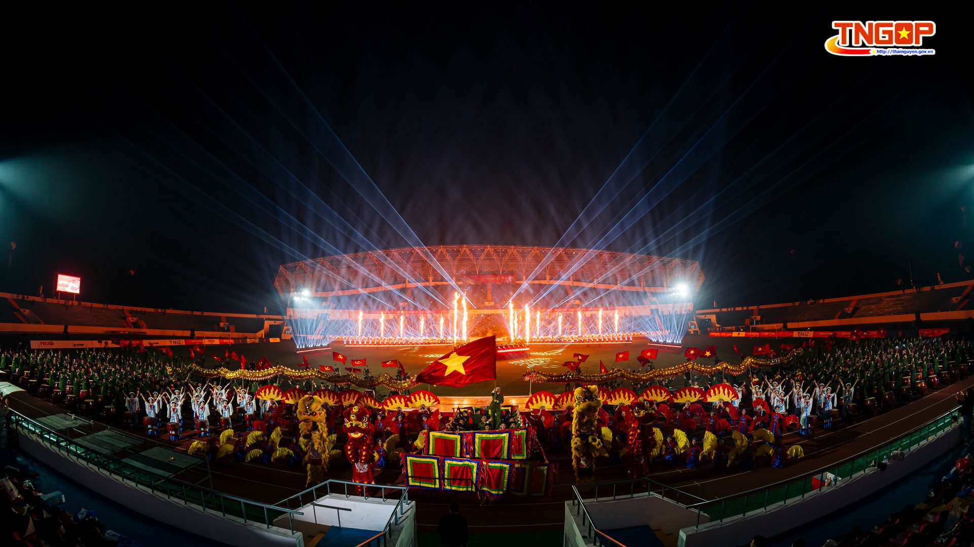 Thái Nguyên bừng sáng