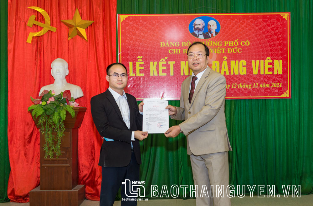 Đảng bộ TP. Sông Công quan tâm phát triển đảng viên