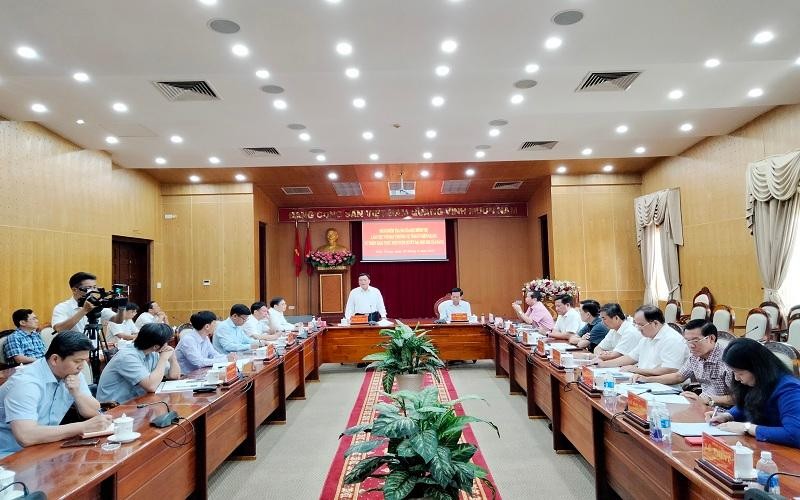 Kiểm tra thực hiện Nghị quyết Đại hội XIII của Đảng tại Đảng bộ tỉnh Kiên Giang