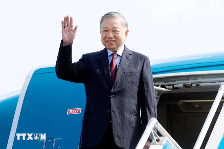 Tổng Bí thư, Chủ tịch nước Tô Lâm lên đường thăm cấp Nhà nước tới Cộng hòa Ấn Độ