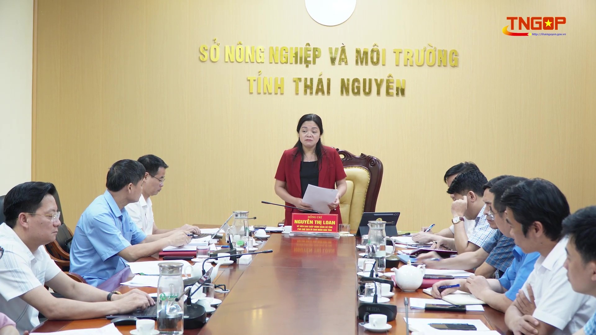 Họp nghe báo cáo tình hình triển khai nhiệm vụ ngành Nông nghiệp và Môi trường