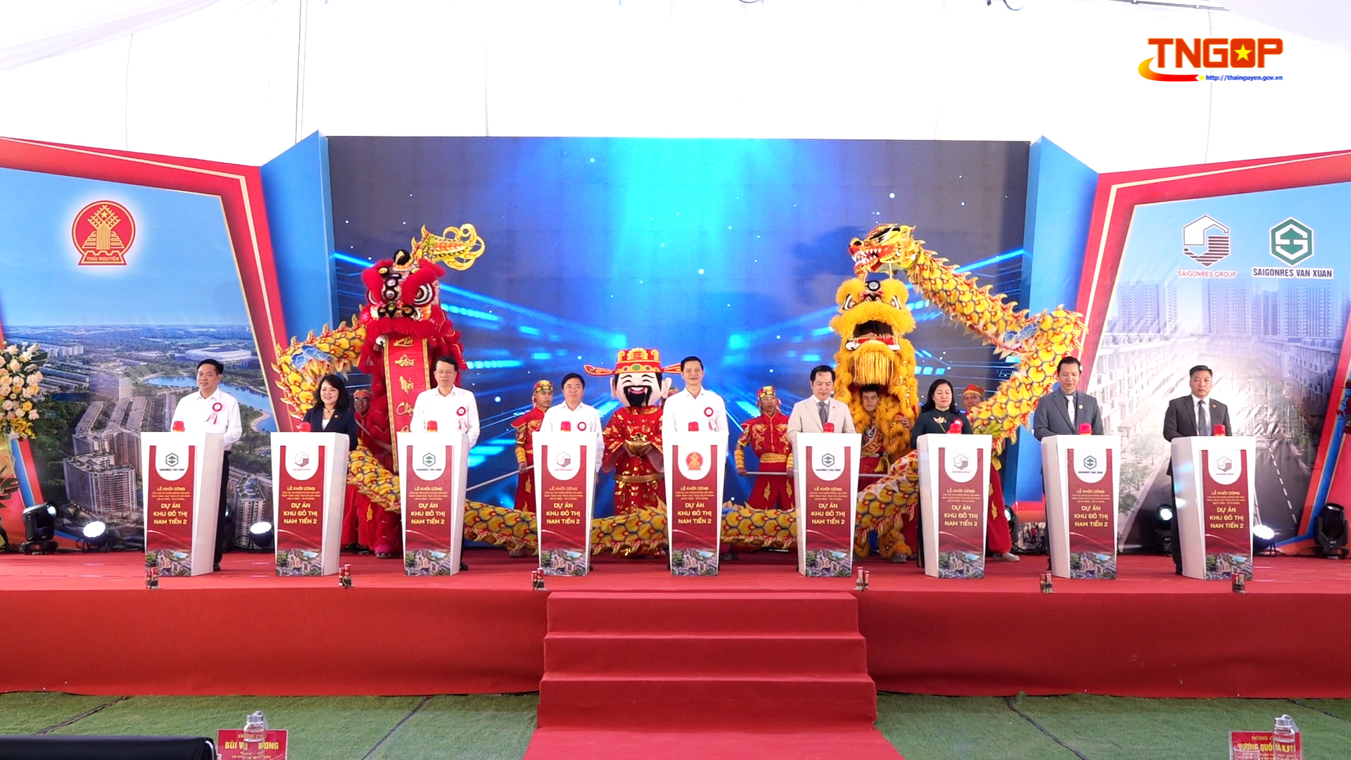 Lễ khởi công Dự án Khu đô thị Nam Tiến 2