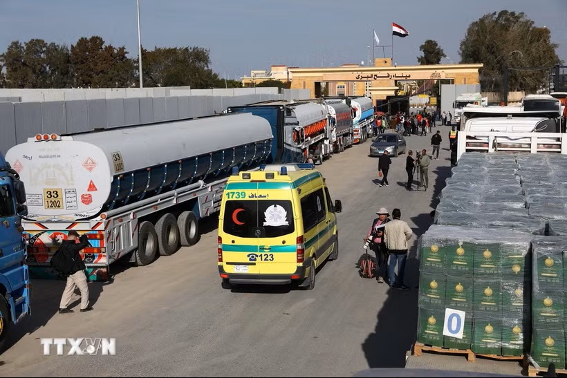 Cửa khẩu Rafah tại Dải Gaza mở cửa trở lại, tạo điều kiện sơ tán y tế