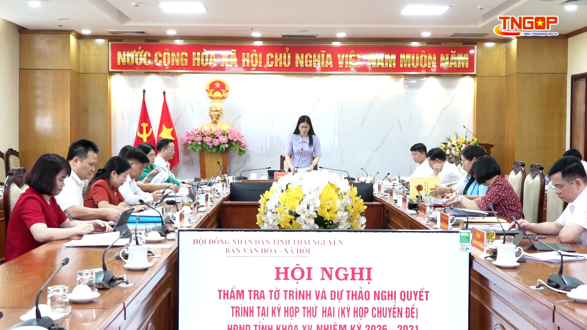 Ban Văn hóa - Xã hội, HĐND tỉnh: Thẩm tra các nội dung trình Kỳ họp thứ Hai HĐND tỉnh khóa XV