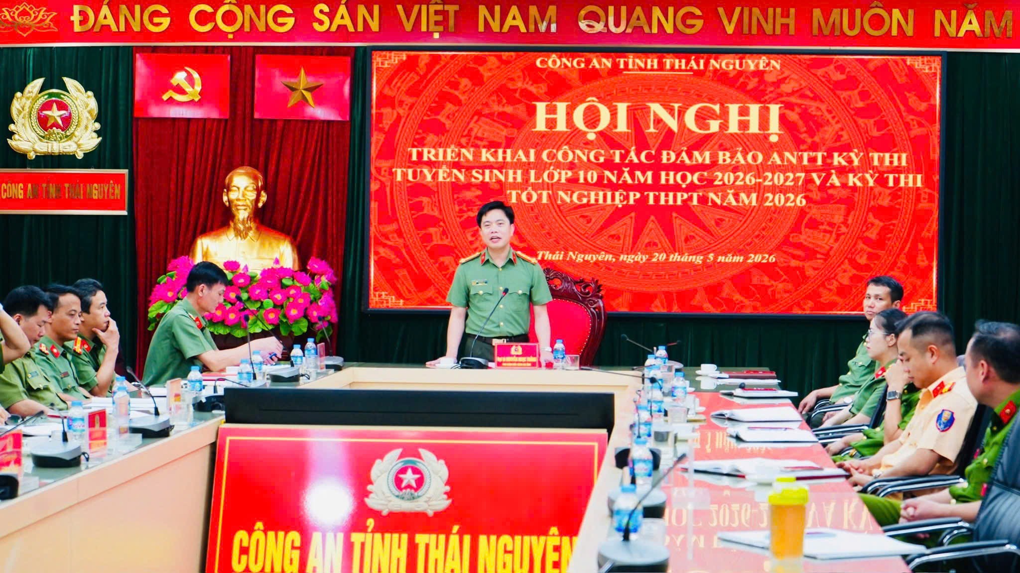 Bảo đảm tuyệt đối an ninh, an toàn cho các kỳ thi năm 2026