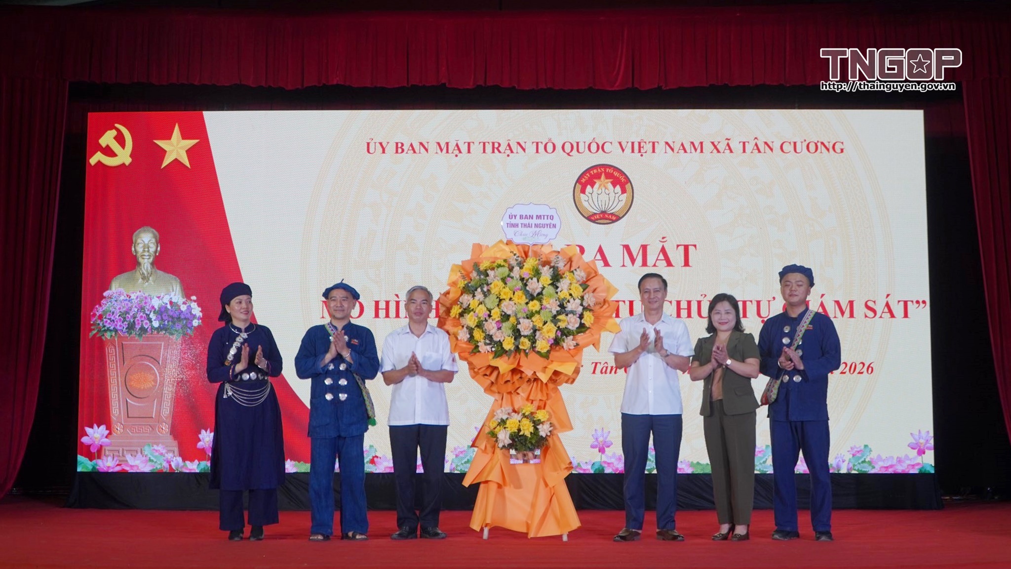 Ra mắt mô hình “Tự quản - Tự chủ - Tự giám sát” xã Tân Cương