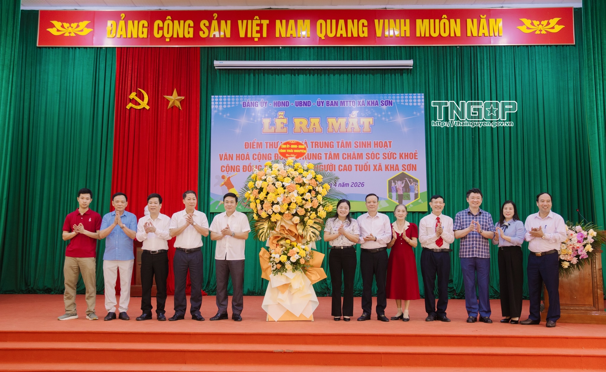 Xã Kha Sơn ra mắt các điểm thư viện, trung tâm văn hóa và chăm sóc sức khỏe cộng đồng