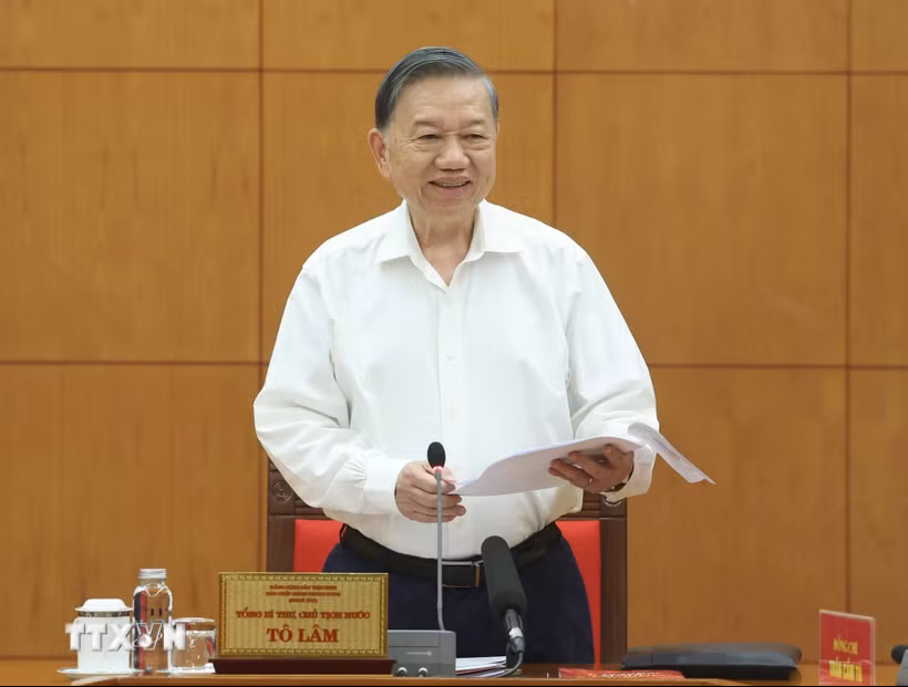 Tổng Bí thư, Chủ tịch nước Tô Lâm: Công tác tư tưởng phải sát thực tiễn, gần Nhân dân