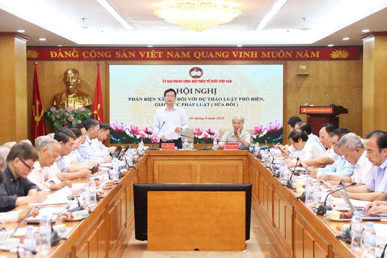 Làm rõ vai trò của MTTQ và các tổ chức thành viên trong phổ biến, giáo dục pháp luật