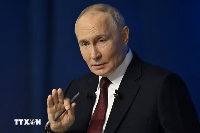 Tổng thống Nga Putin đánh giá cao vai trò trung gian của Mỹ
