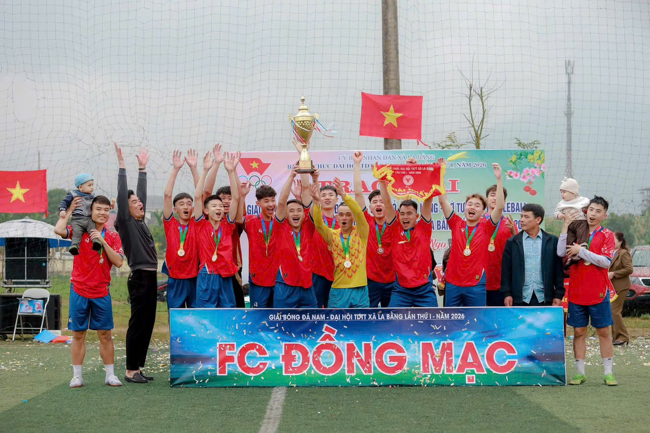 Lễ khai mạc Đại hội Thể dục Thể thao xã La Bằng lần thứ I năm 2026