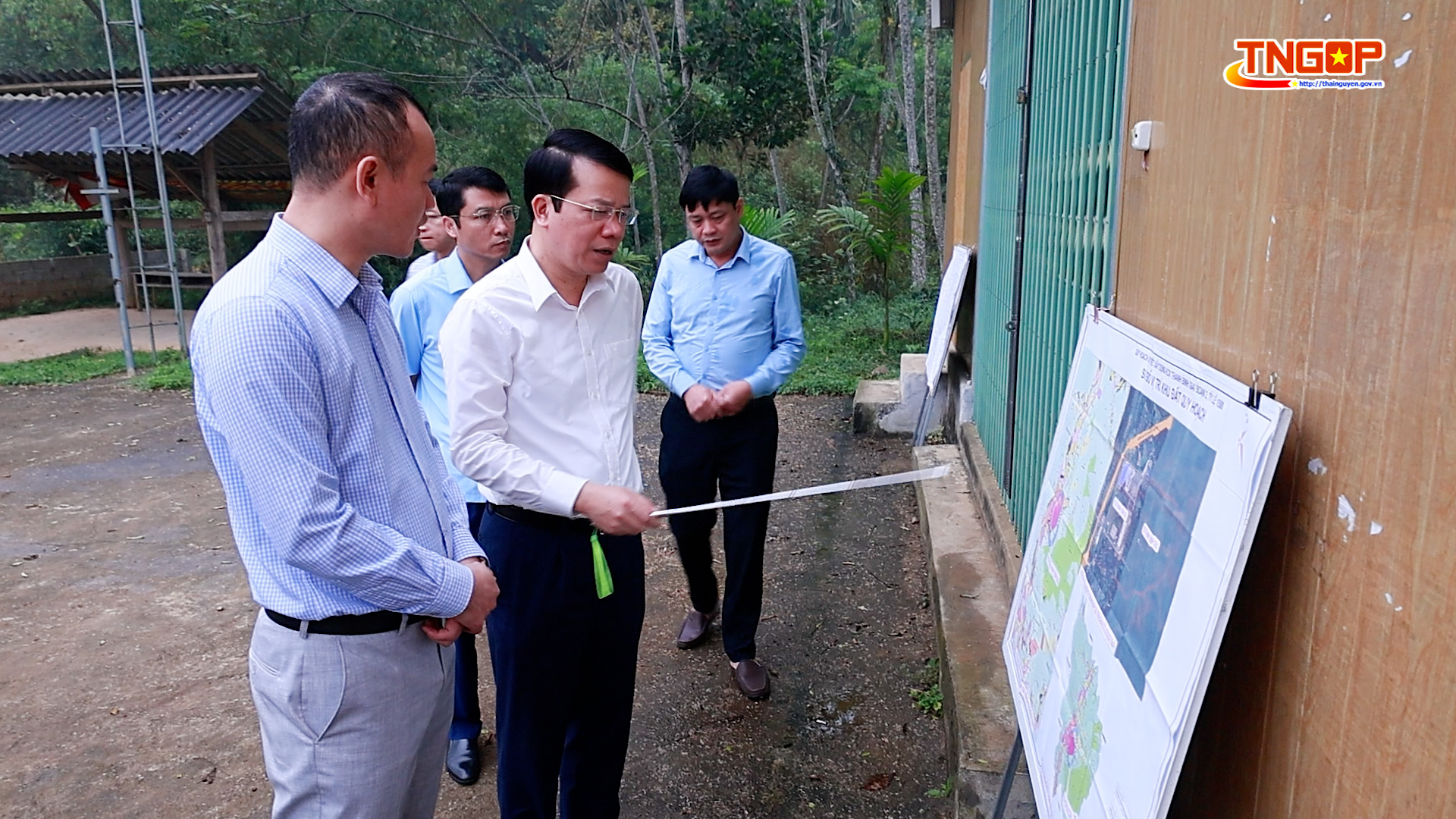 Lãnh đạo tỉnh kiểm tra tiến độ triển khai các công trình, dự án khu vực phía Bắc của tỉnh