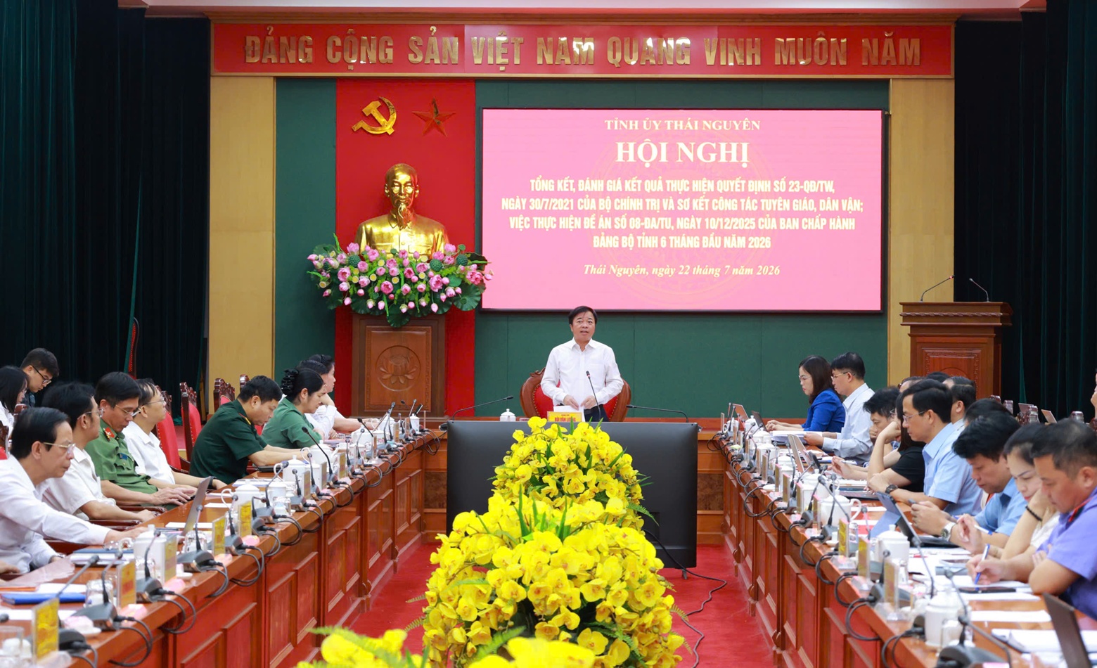 Nâng cao hiệu quả công tác tuyên giáo, dân vận, tạo đồng thuận xã hội phục vụ phát triển