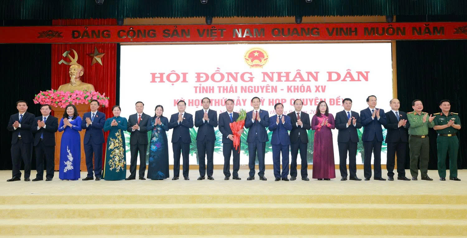 HĐND tỉnh Thái Nguyên bầu đồng chí Nguyễn Thế Mạnh giữ chức Chủ tịch UBND tỉnh