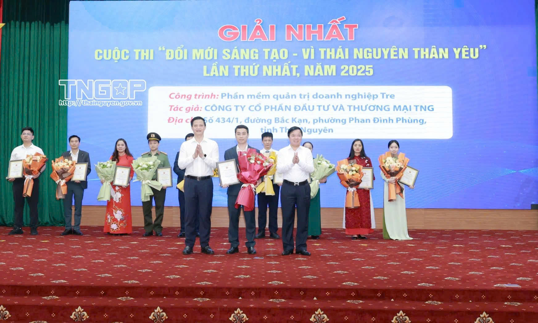 Trao giải Cuộc thi “Đổi mới sáng tạo - Vì Thái Nguyên thân yêu” lần thứ nhất, năm 2025