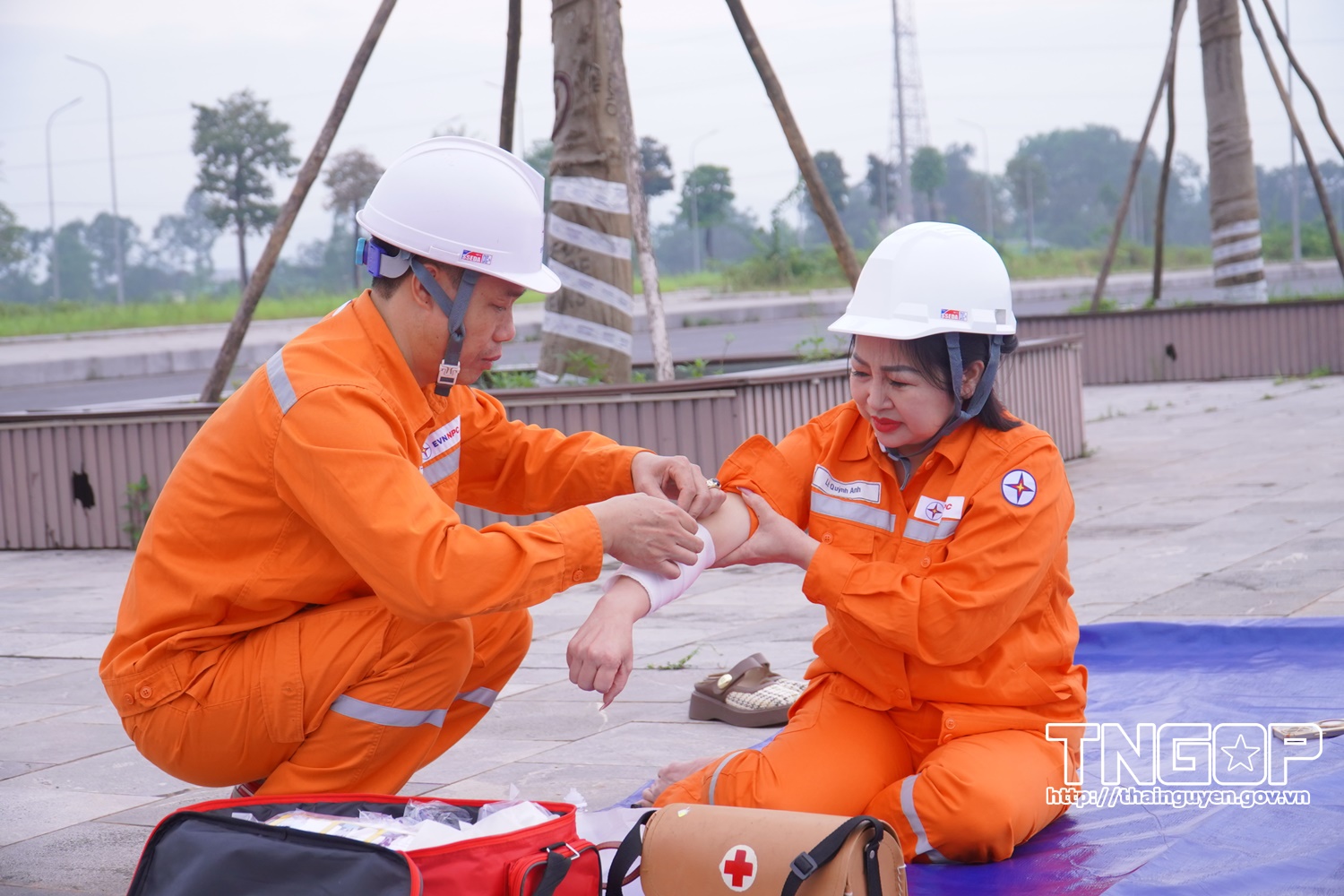 Công ty Điện lực Thái Nguyên diễn tập xử lý sự cố lưới điện năm 2026