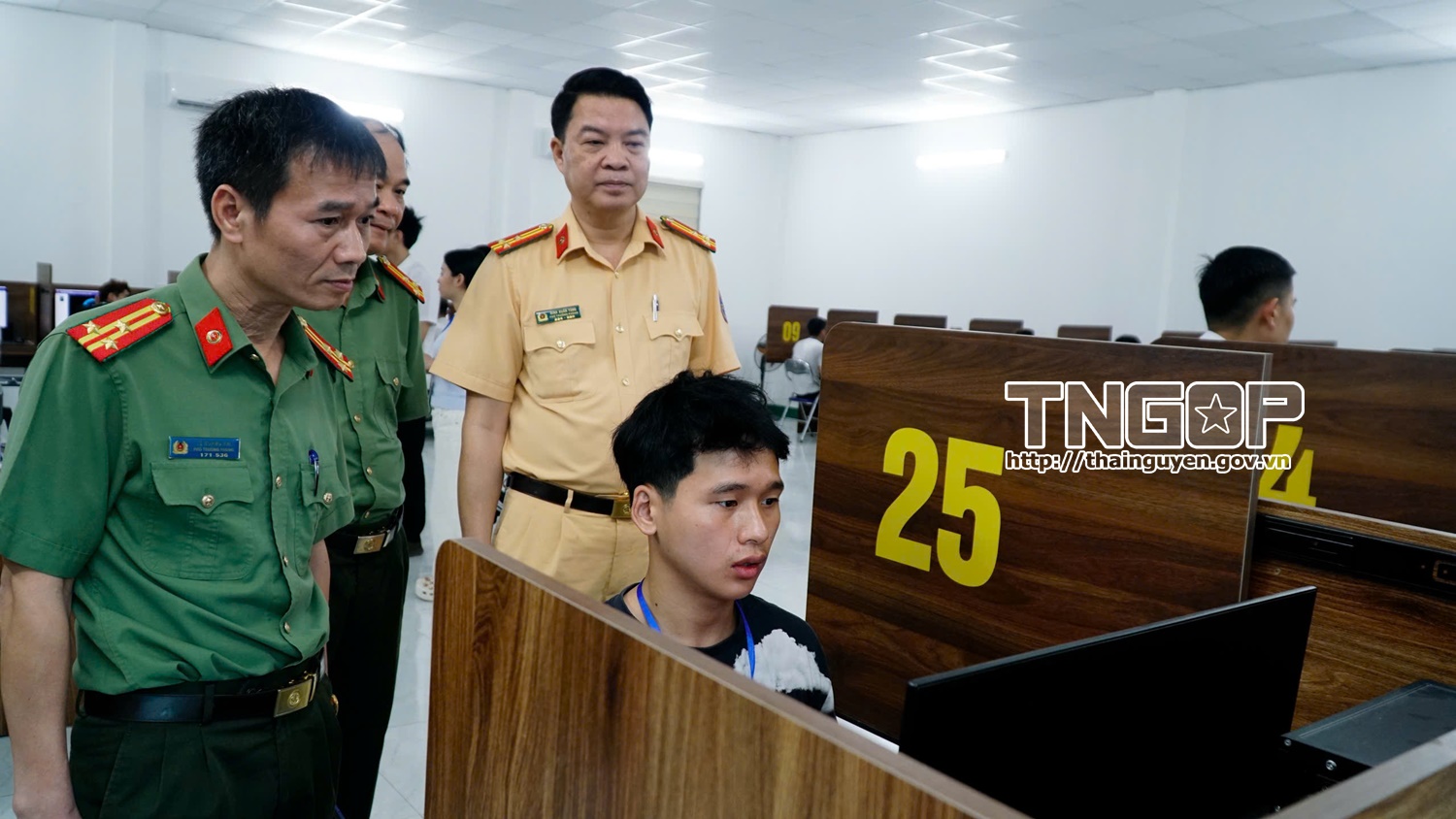 Thái Nguyên kiểm tra công tác sát hạch, cấp giấy phép lái xe
