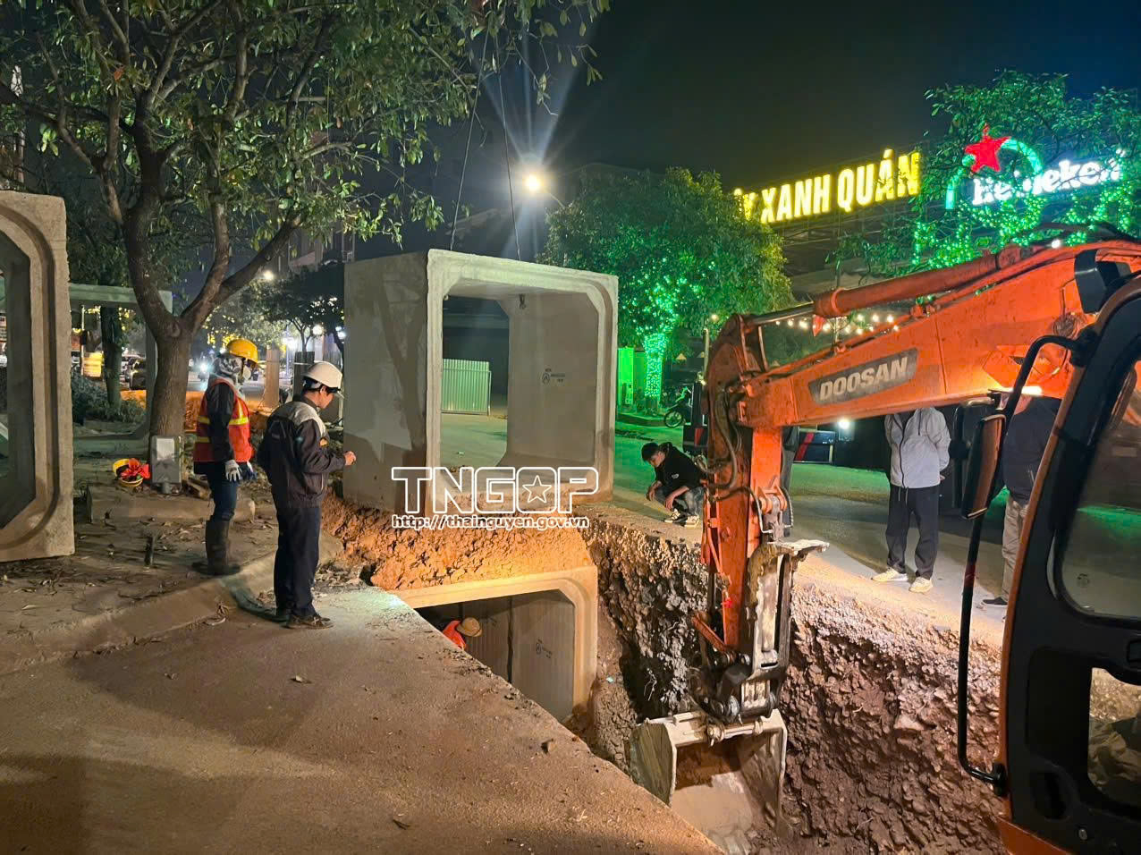 Cơ bản hoàn thành các công trình chống ngập úng tại phường Phan Đình Phùng