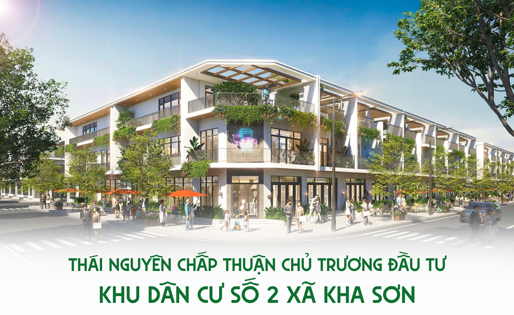 Thái Nguyên chấp thuận chủ trương đầu tư Khu dân cư số 2, xã Kha Sơn