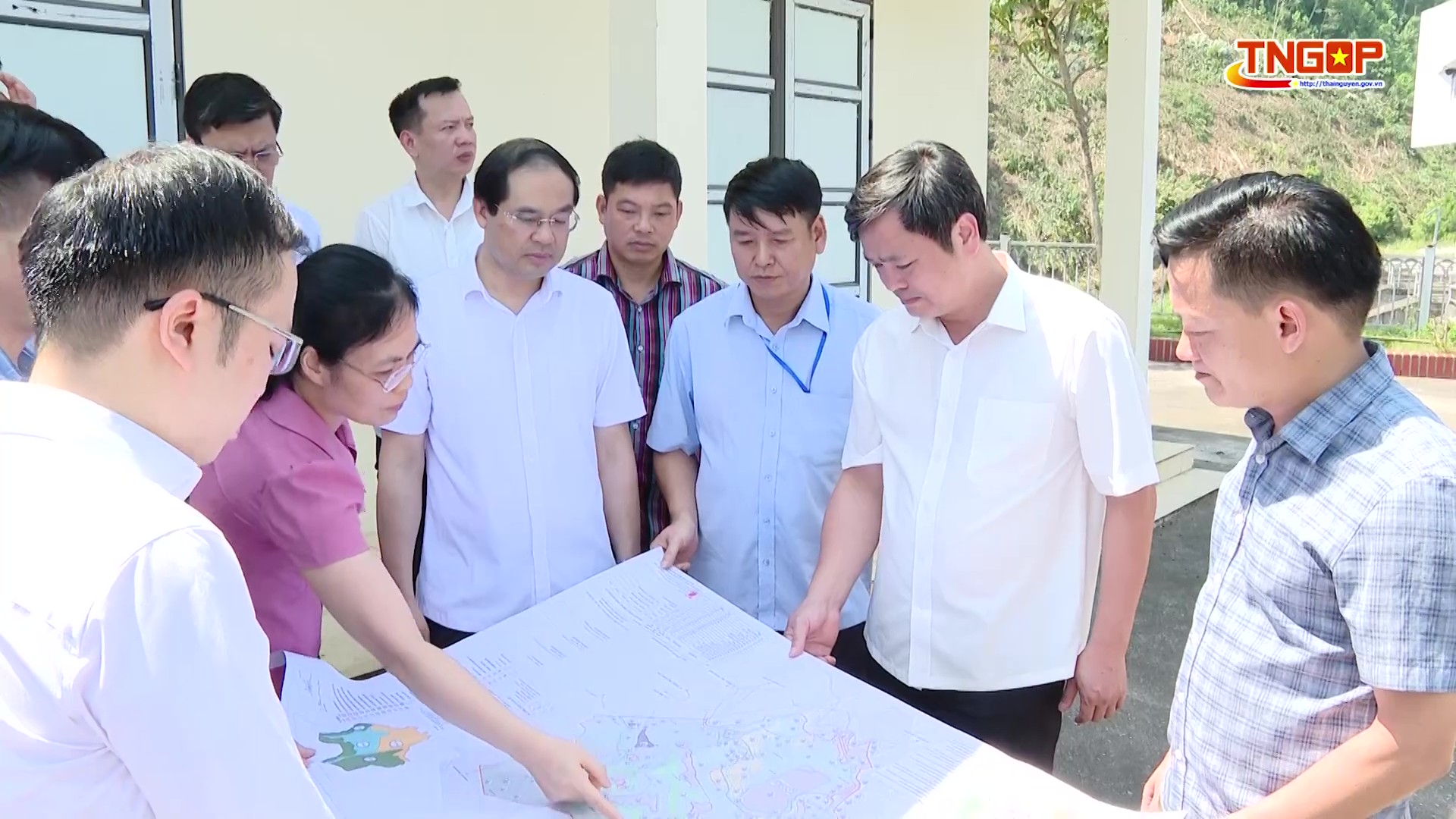 Đồng chí Bí thư Tỉnh ủy kiểm tra công tác quản lý tài sản công sau sắp xếp đơn vị hành chính