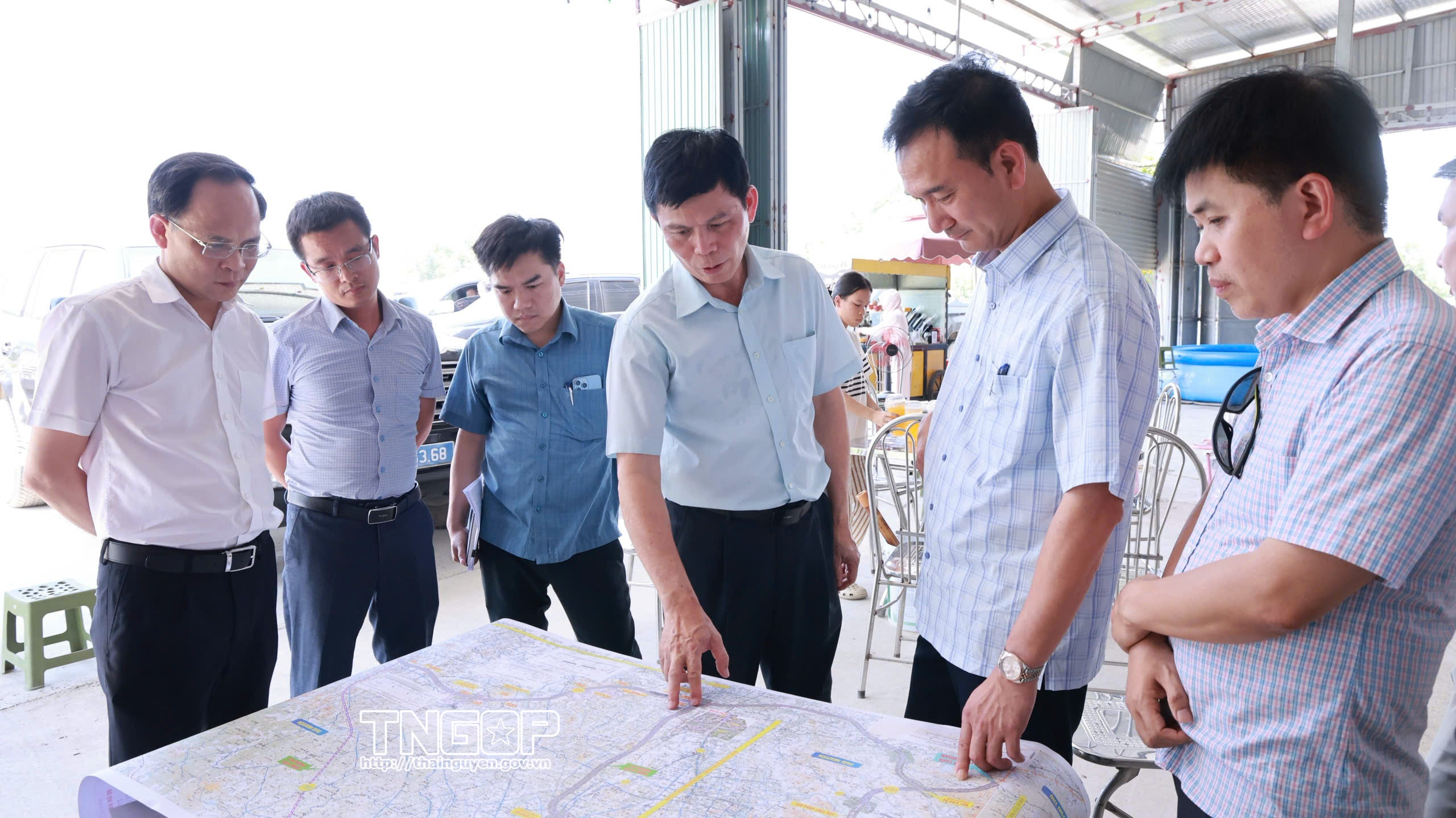 Bộ Xây dựng kiểm tra phương án tuyến Vành đai 5 qua tỉnh Thái Nguyên