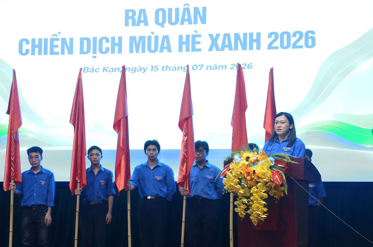 Ra quân Chiến dịch tình nguyện Mùa hè xanh 2026