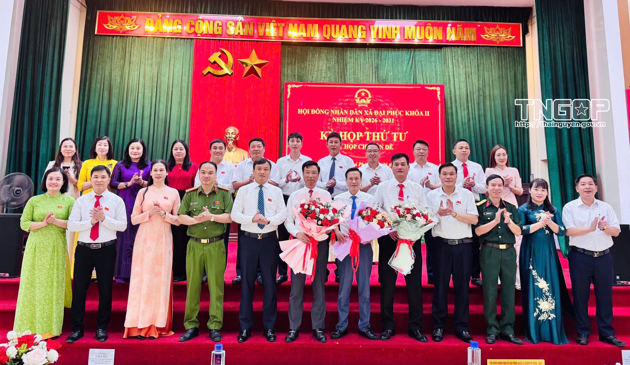 Xã Đại Phúc kiện toàn các chức danh chủ chốt UBND xã