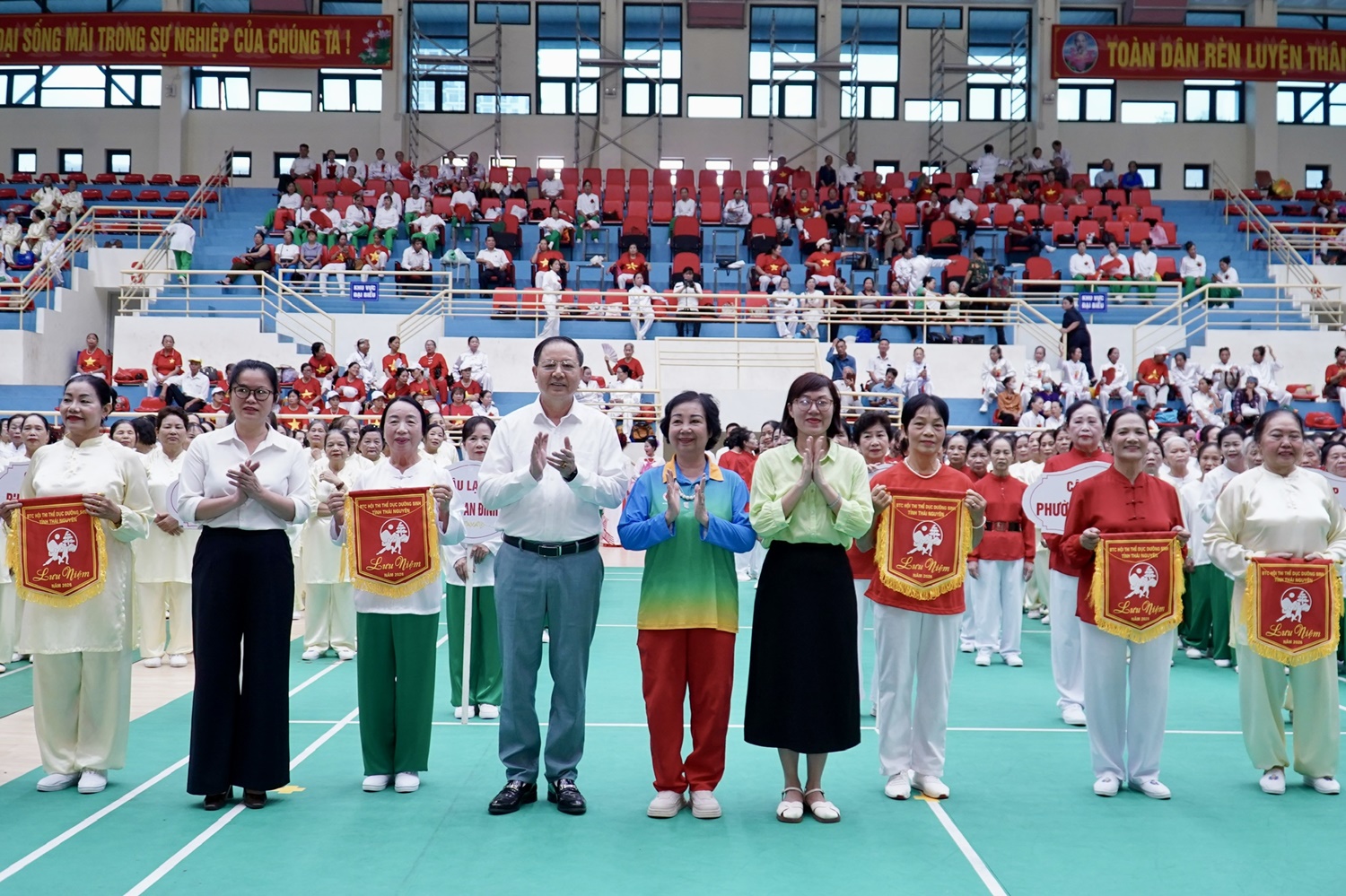 Khai mạc Hội thi Thể dục dưỡng sinh tỉnh Thái Nguyên năm 2026