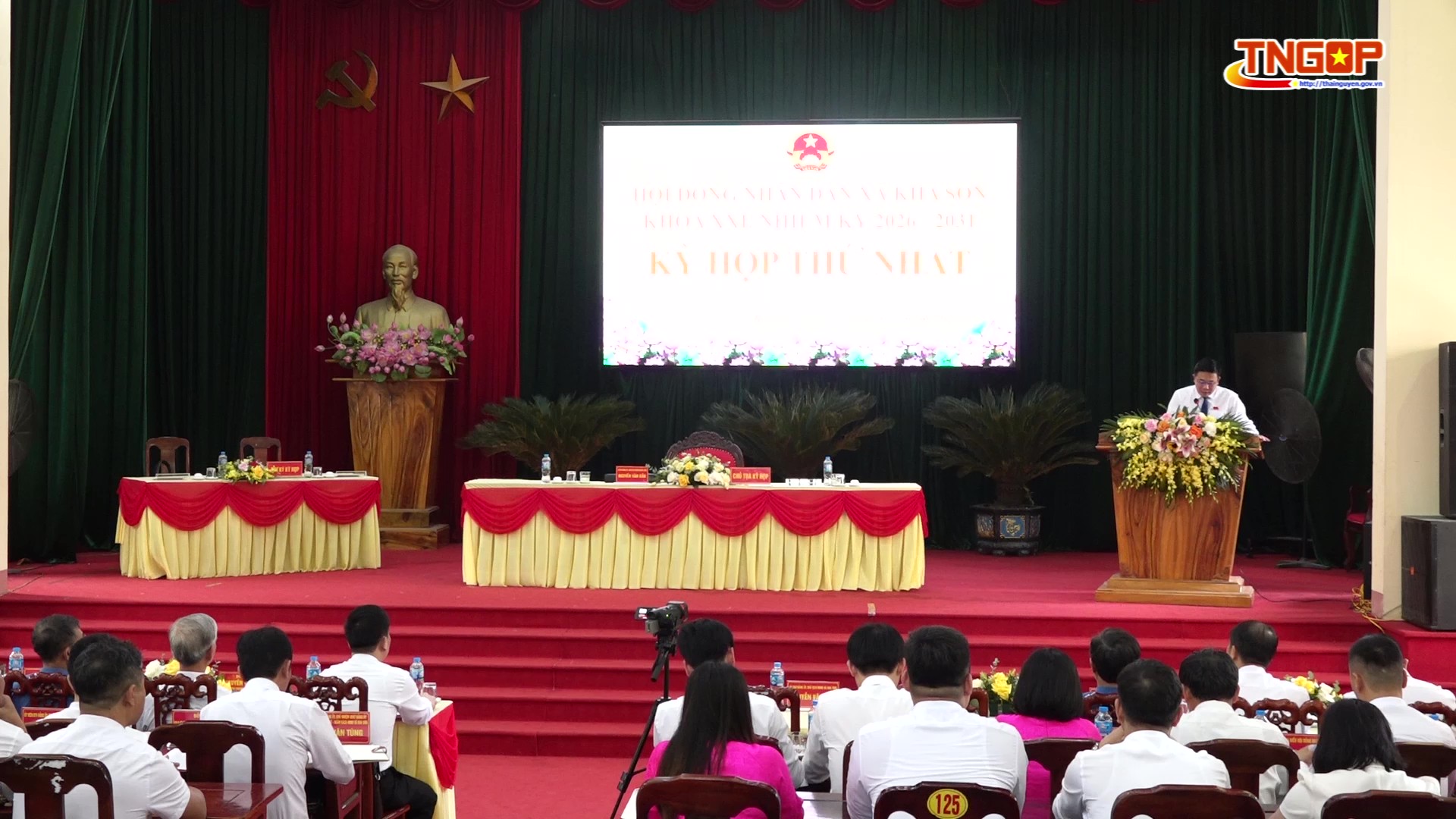 Kha Sơn tổ chức Kỳ họp thứ Nhất, HĐND xã khóa XXI, nhiệm kỳ 2026 - 2031