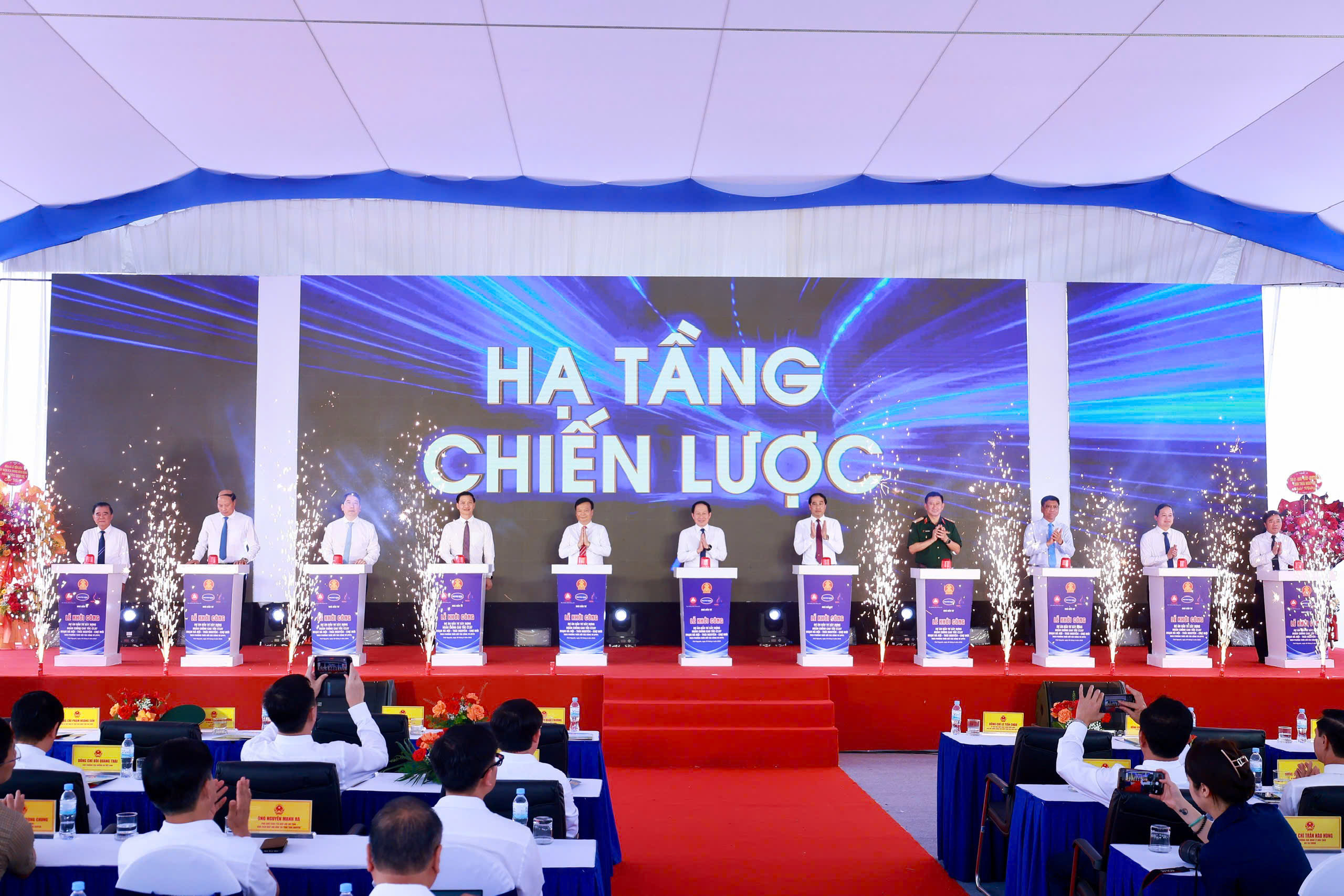 Khởi công Dự án Đầu tư xây dựng hoàn chỉnh cao tốc CT.07 đoạn Hà Nội - Thái Nguyên - Chợ Mới