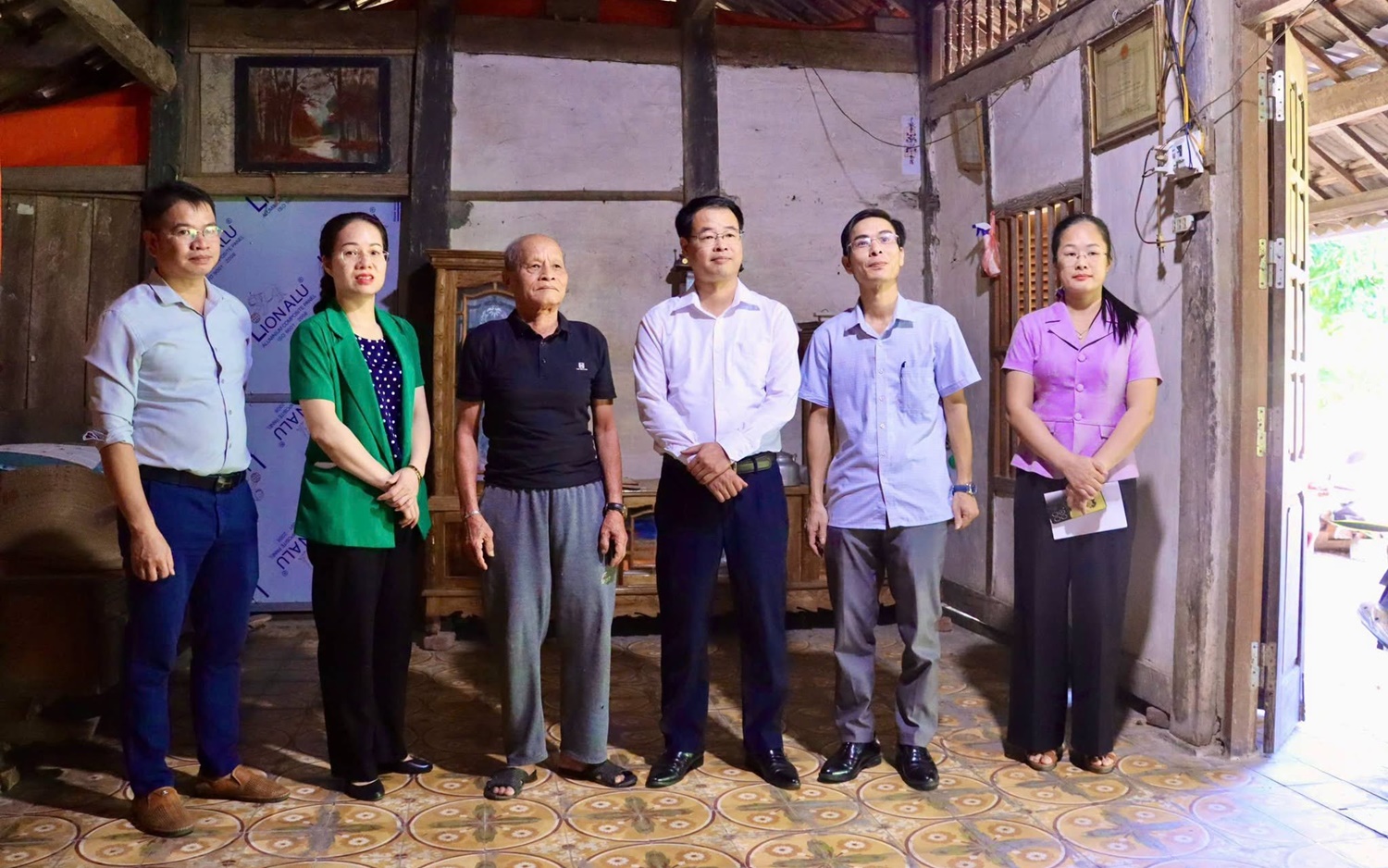 Kiểm tra tiến độ Chương trình xóa nhà tạm, nhà dột nát tại xã Võ Nhai