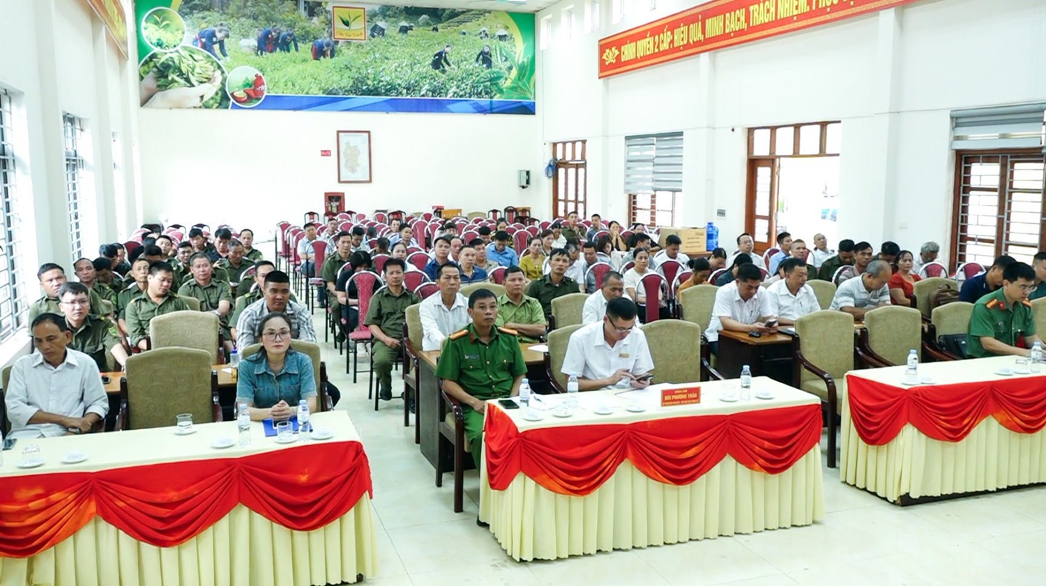 Xã Vô Tranh: Tập huấn tiêu chí an ninh, trật tự trong xây dựng nông thôn mới giai đoạn 2026 - 2030
