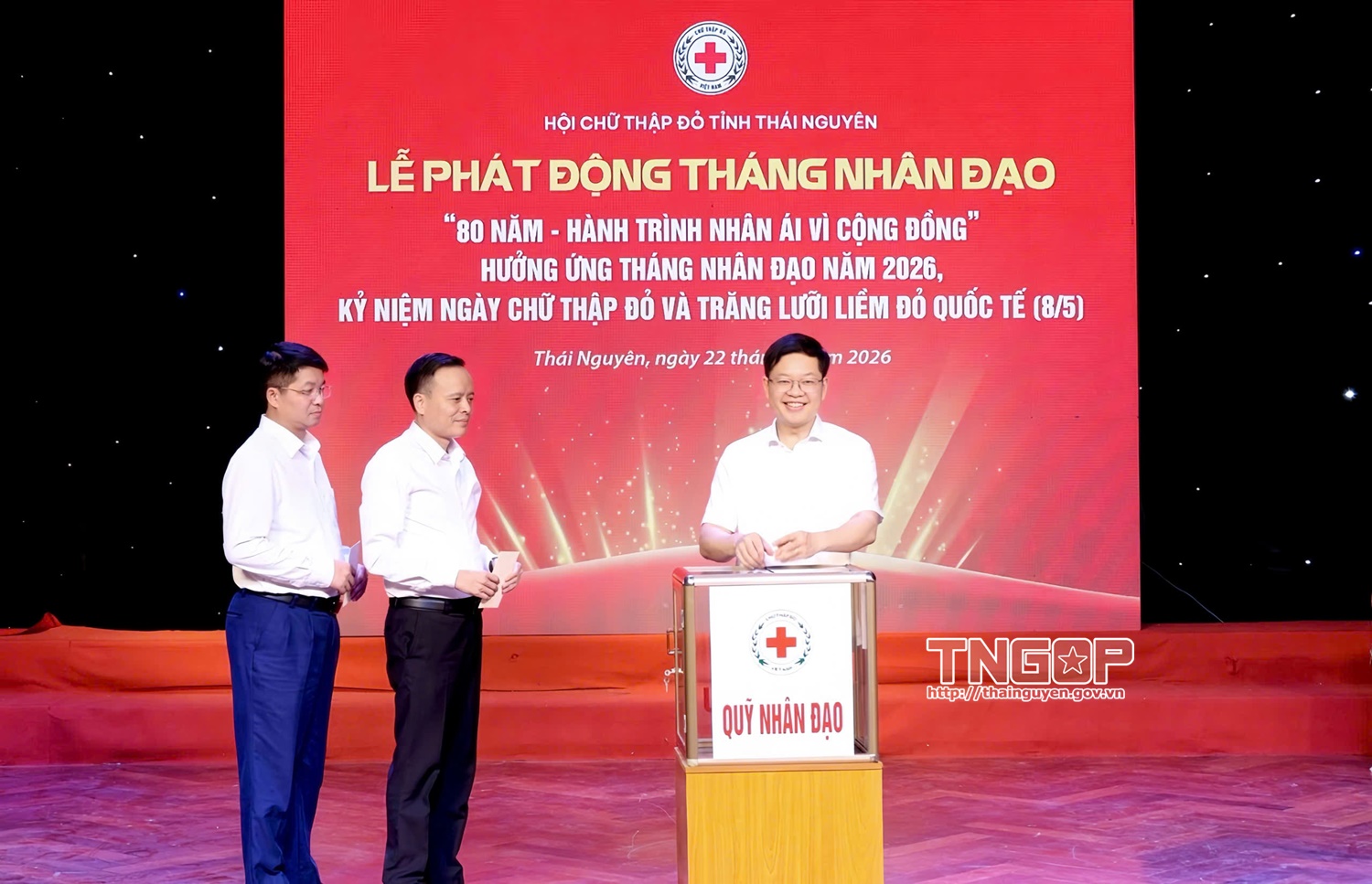 Thái Nguyên: Phát động Tháng Nhân đạo năm 2026