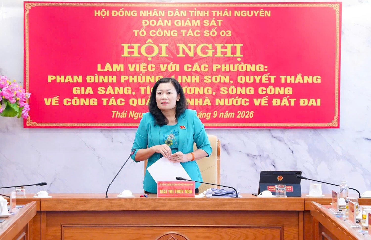 Phát huy tinh thần trách nhiệm, chủ động, quyết liệt trong công tác quản lý đất đai