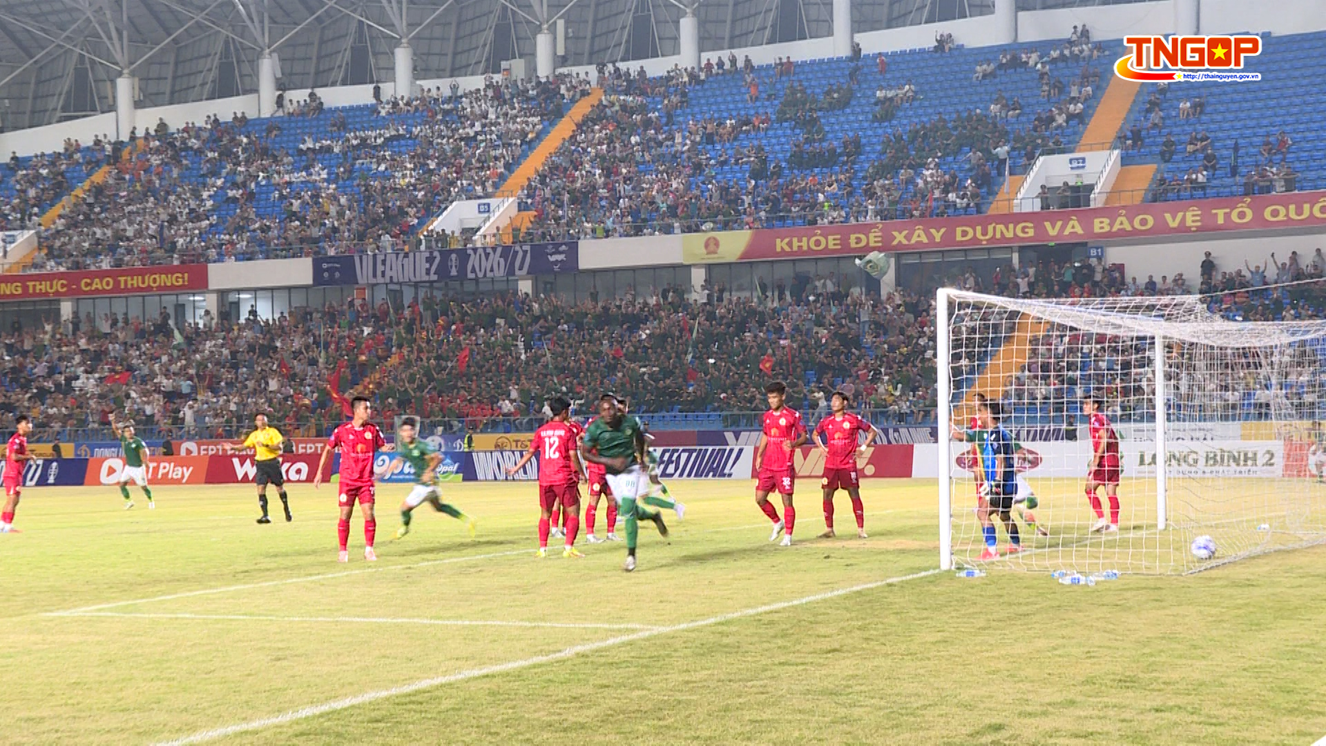 FC Thái Nguyên giành chiến thắng trong trận ra quân Giải Hạng Nhất Quốc gia 2026 - 2027