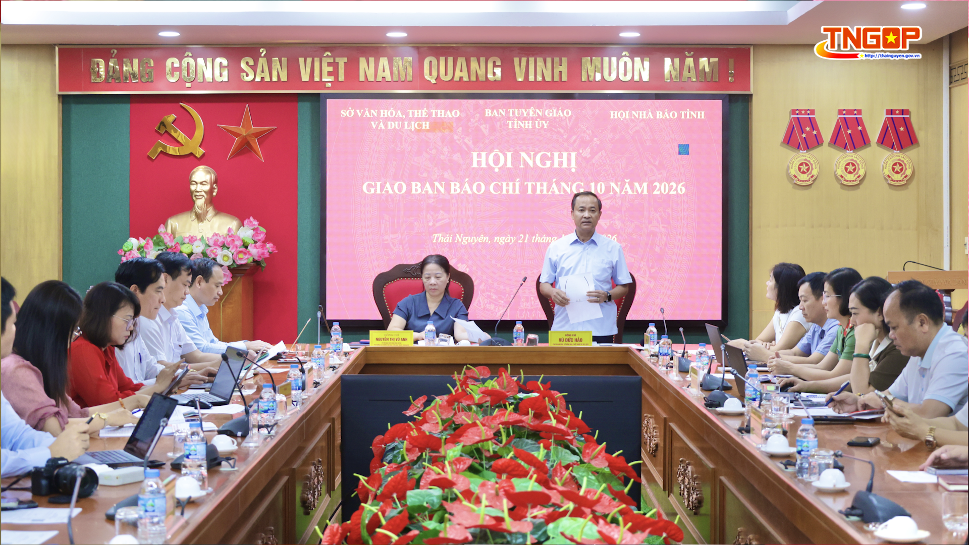 Hội nghị giao ban báo chí tháng 10/2026