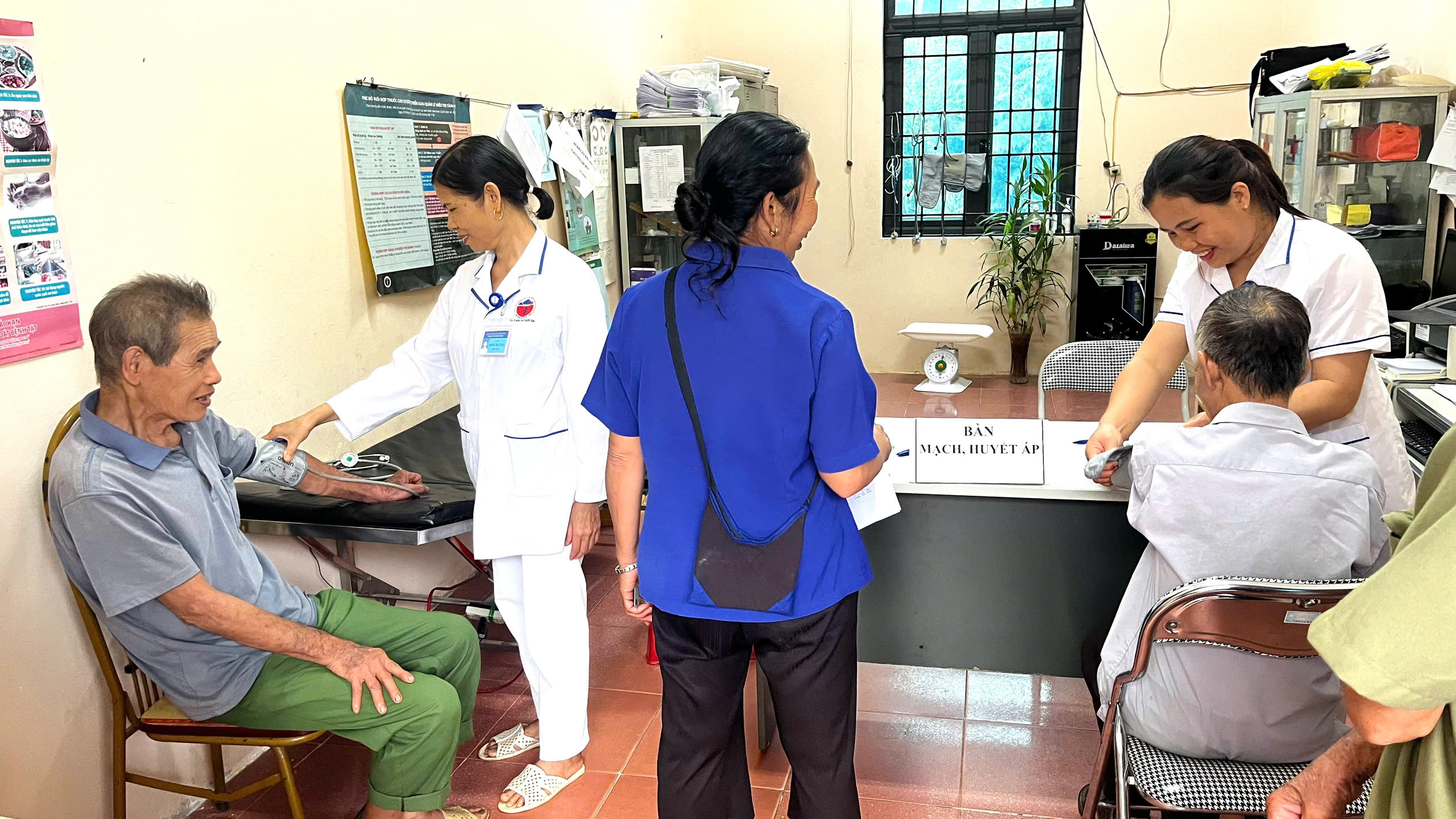 Đồng Phúc đẩy mạnh khám sức khỏe định kỳ cho Nhân dân