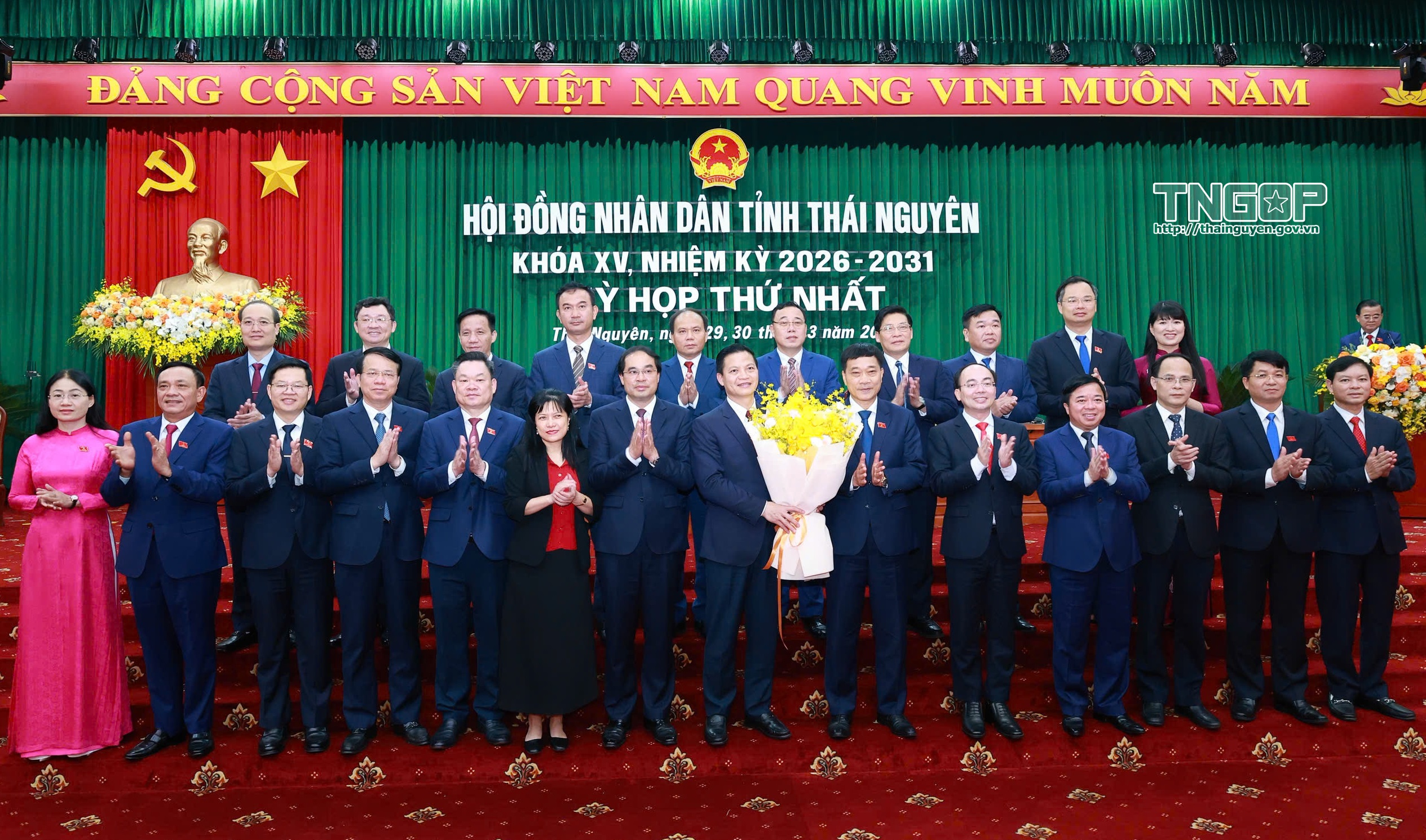 Kiện toàn các chức danh của UBND tỉnh Thái Nguyên khóa XV, nhiệm kỳ 2026 - 2031