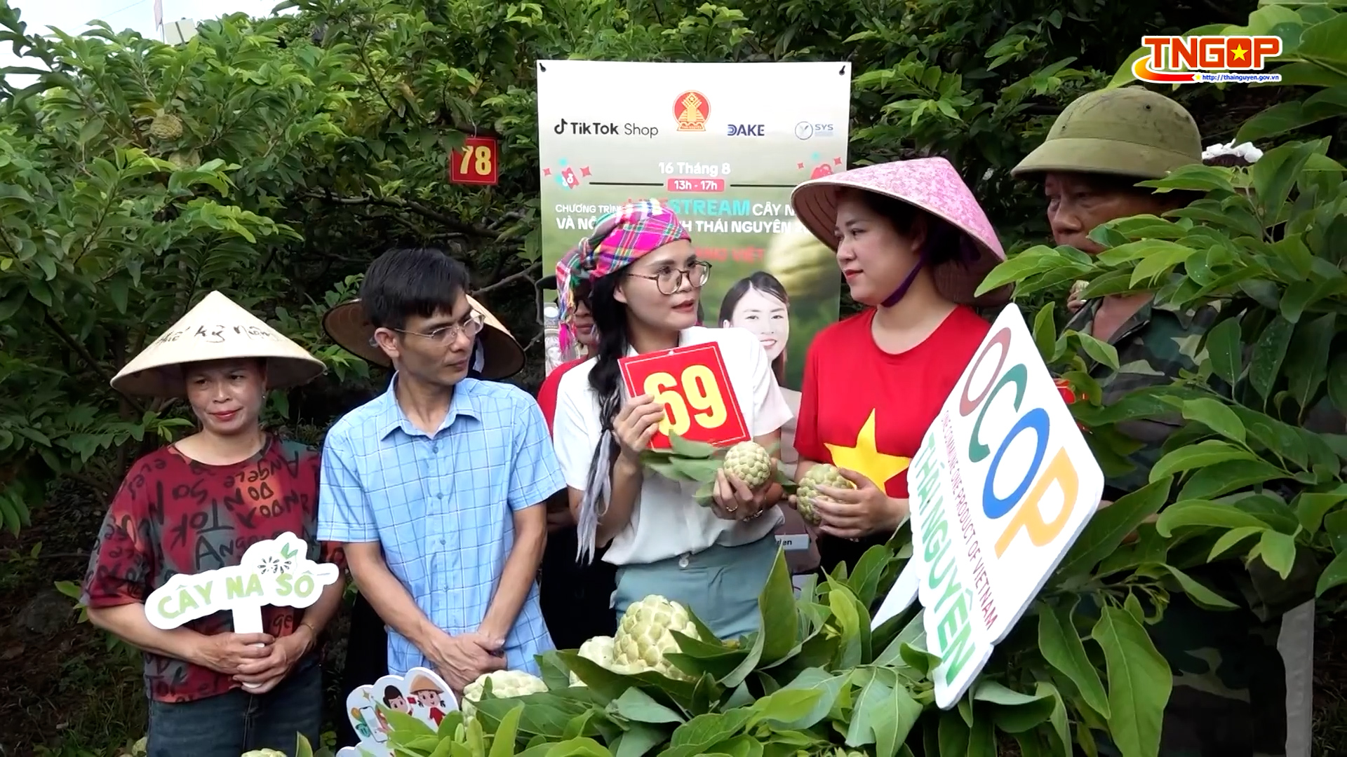 Cây Na số Võ Nhai - Kết nối giá trị, sẻ chia yêu thương