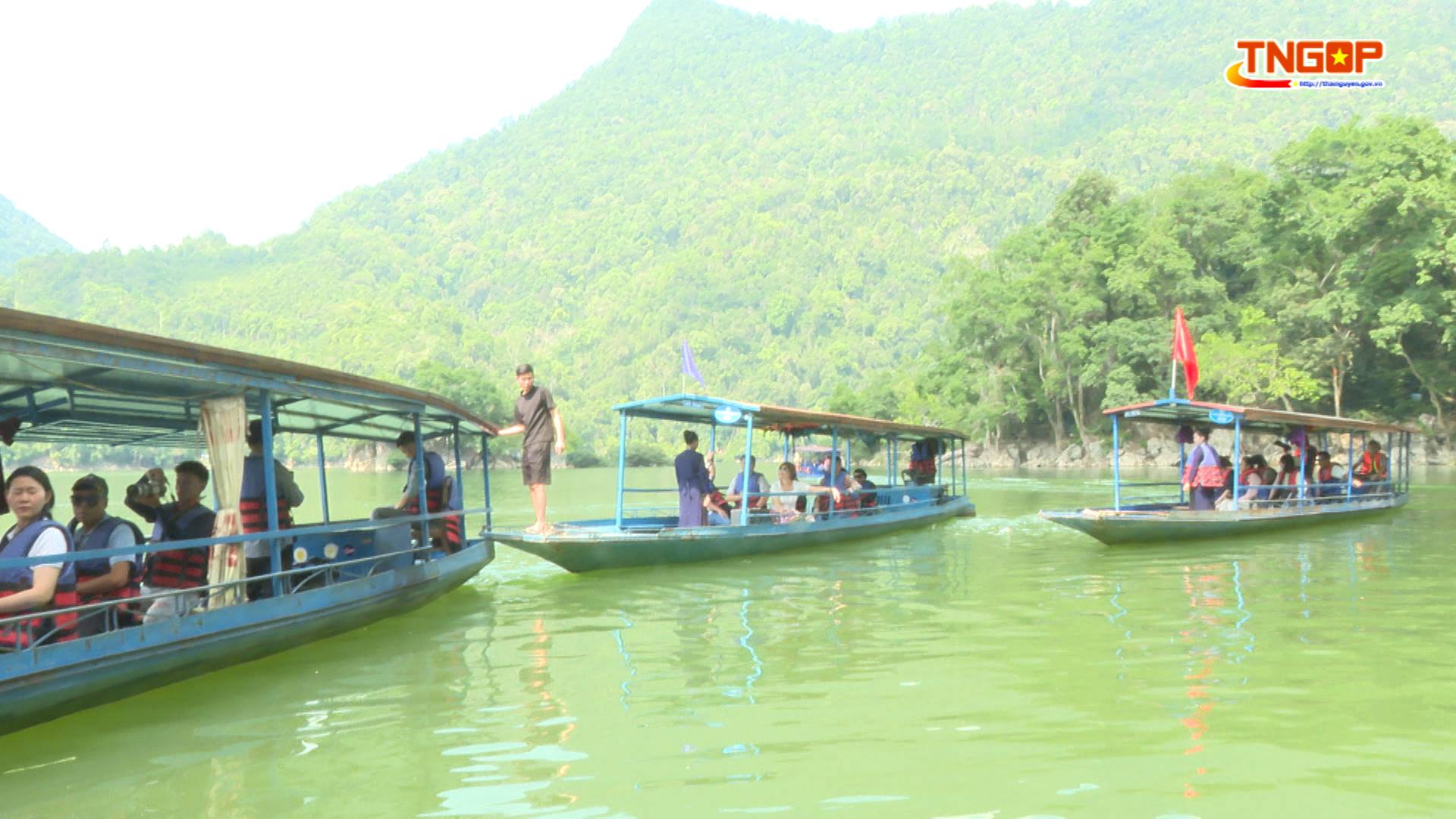 Đoàn Famtrip - Presstrip tham quan, trải nghiệm du lịch tại hồ Núi Cốc và hồ Ba Bể