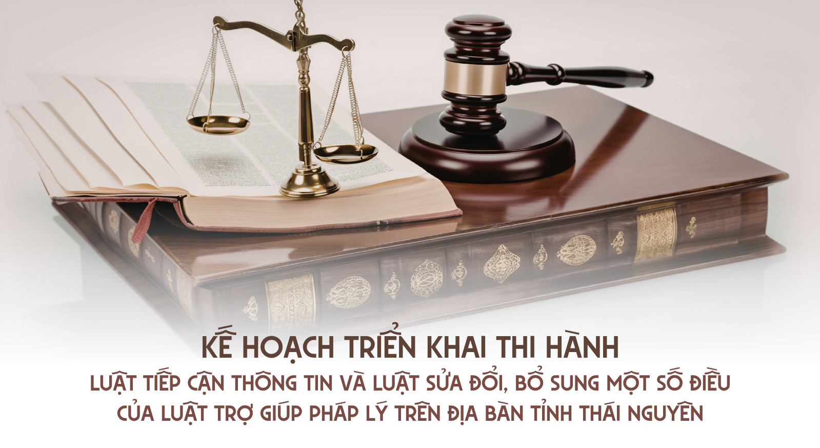 Kế hoạch triển khai thi hành Luật Tiếp cận thông tin và Luật sửa đổi bổ sung một số điều của Luật Trợ giúp pháp lý trên địa bàn tỉnh Thái Nguyên
