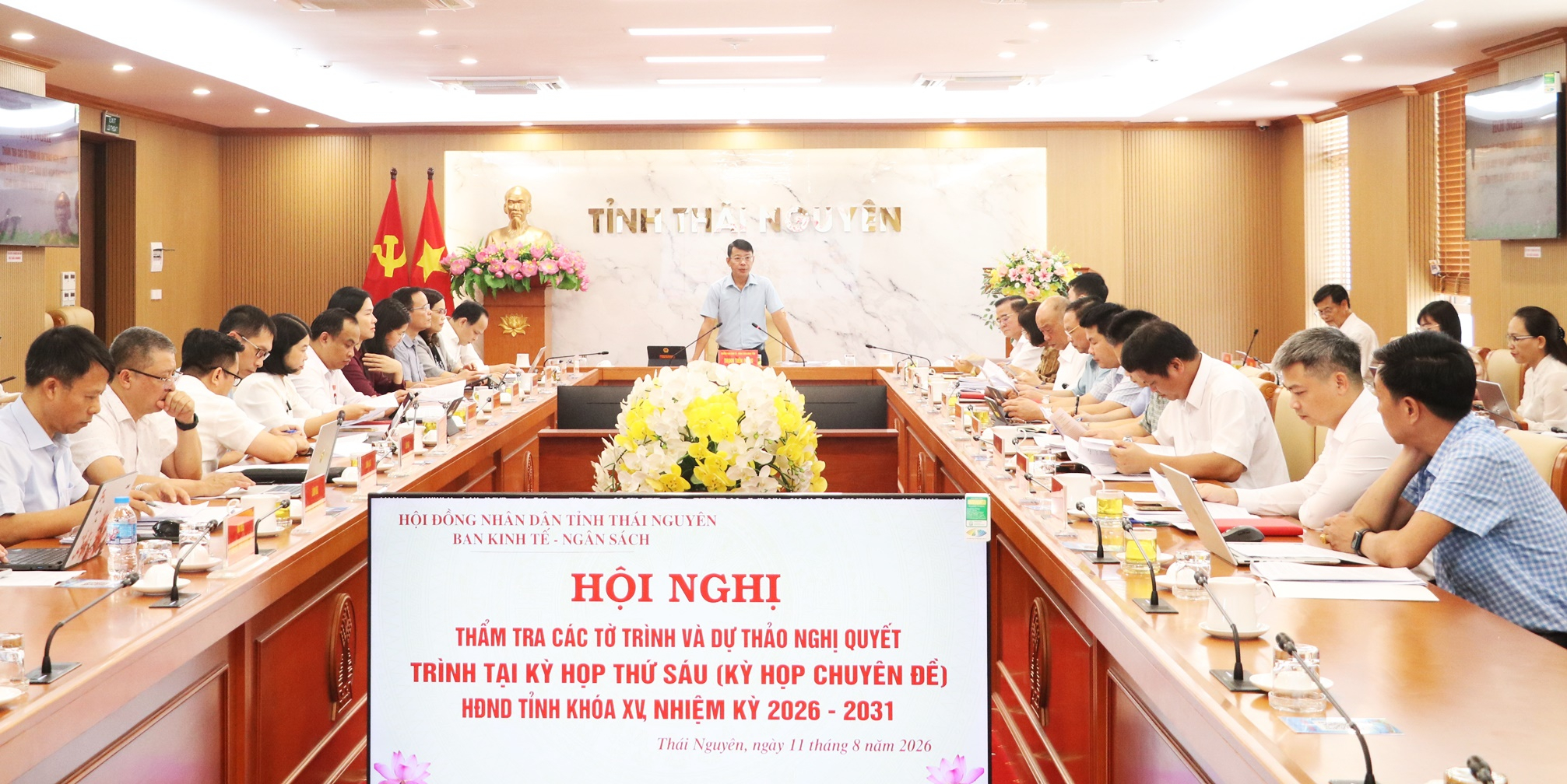 Ban Kinh tế - Ngân sách: Thẩm tra các nội dung trình Kỳ họp thứ Sáu, HĐND tỉnh khóa XV