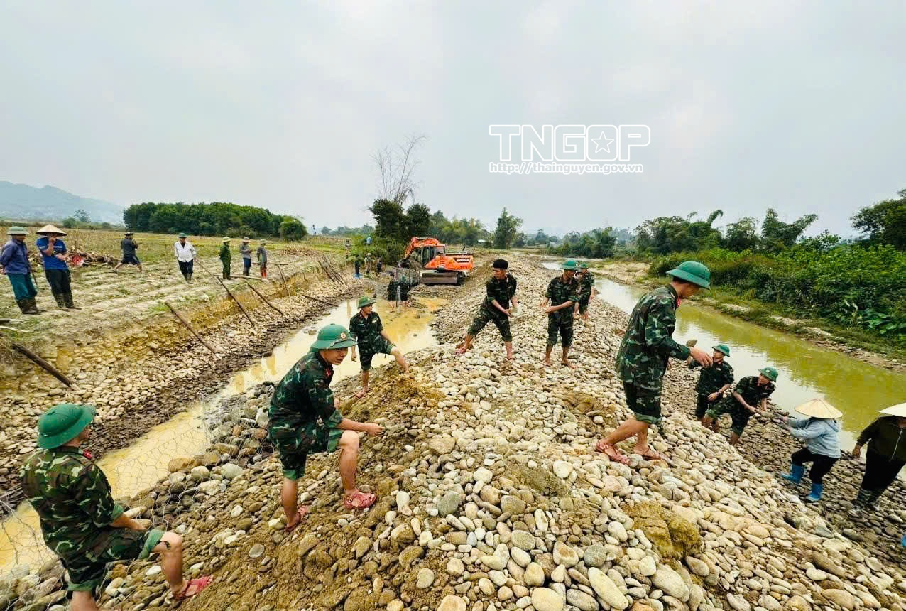 Thái Nguyên tăng cường phòng, chống thiên tai, đảm bảo an toàn công trình thủy lợi, đê điều năm 2026