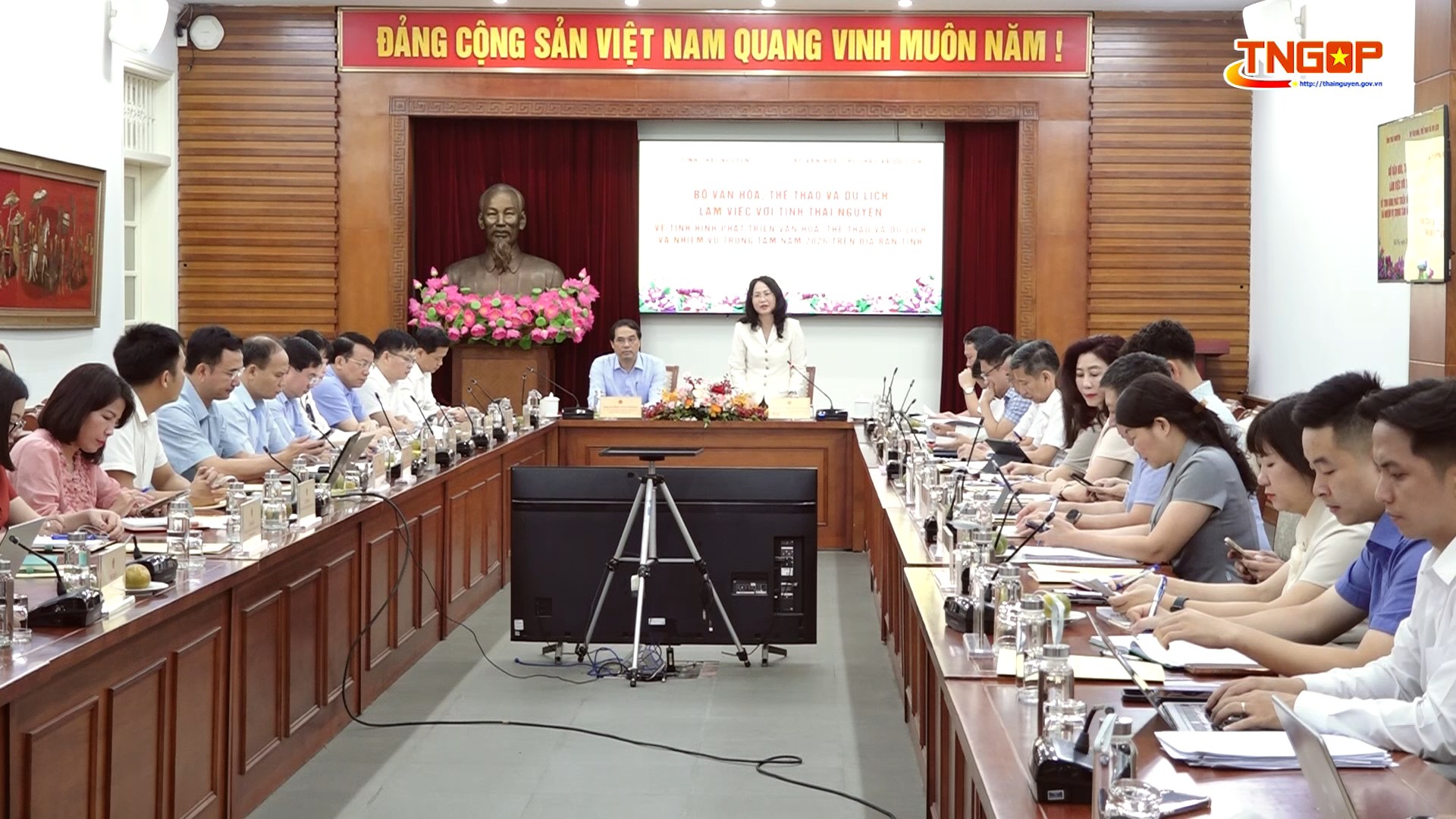 Bộ Văn hóa, Thể thao và Du lịch làm việc với tỉnh Thái Nguyên