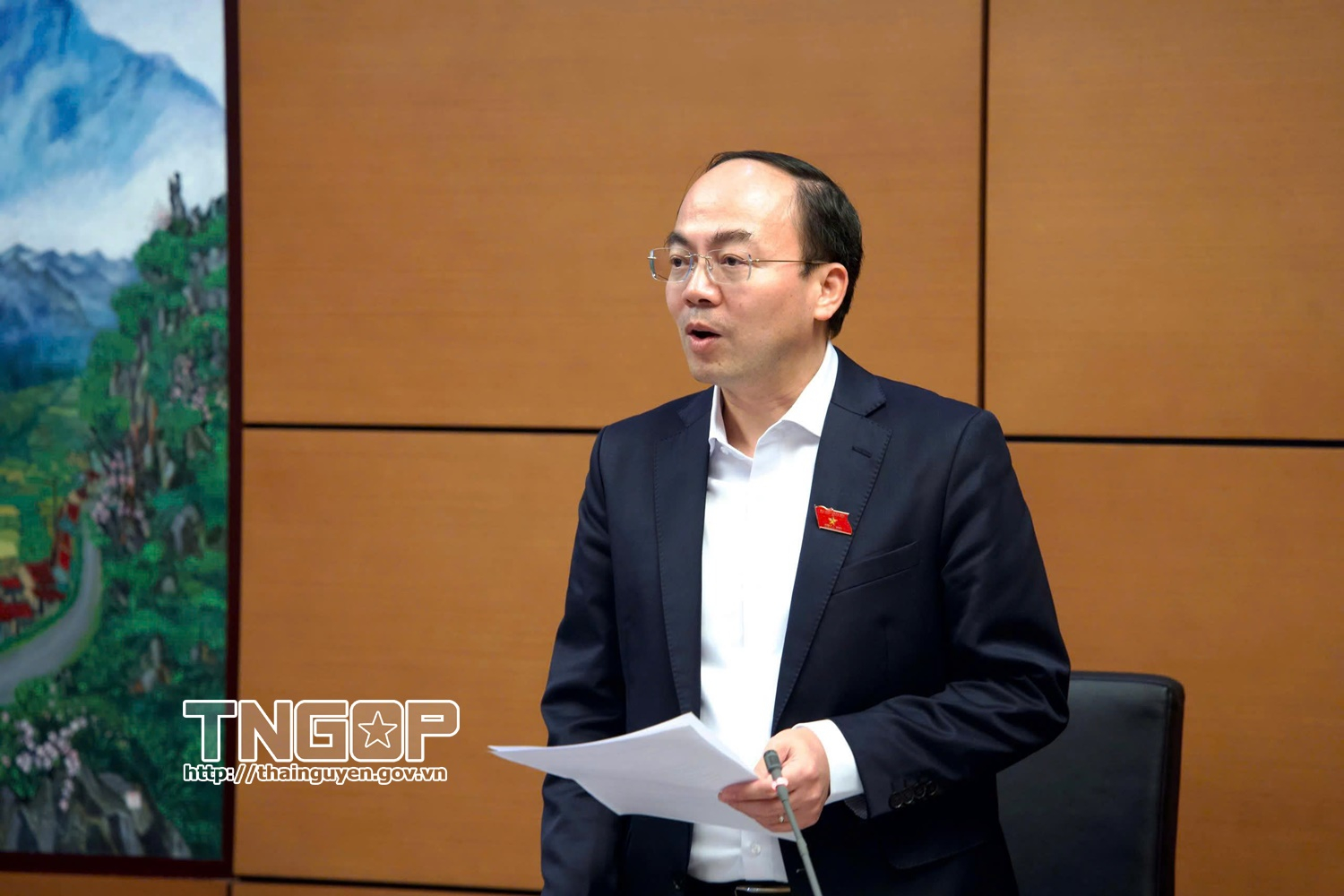 Đoàn đại biểu Quốc hội tỉnh Thái Nguyên thảo luận về kinh tế - xã hội, ngân sách nhà nước